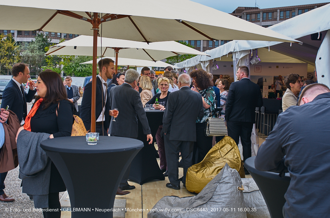 11. Mai 2017 - Grundsteinlegung für die LOGE und dem Kulturquadrat in Neuperlach